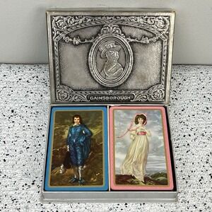 Gainsborough Playing Cards E.E. Fairchild Vintage Double Set Portrait Art